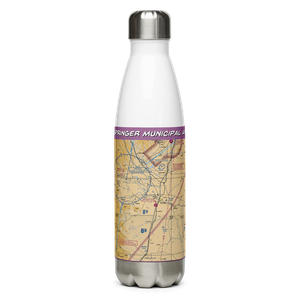 Springer Municipal Airport (S42) VFR Sectional Water Bottle