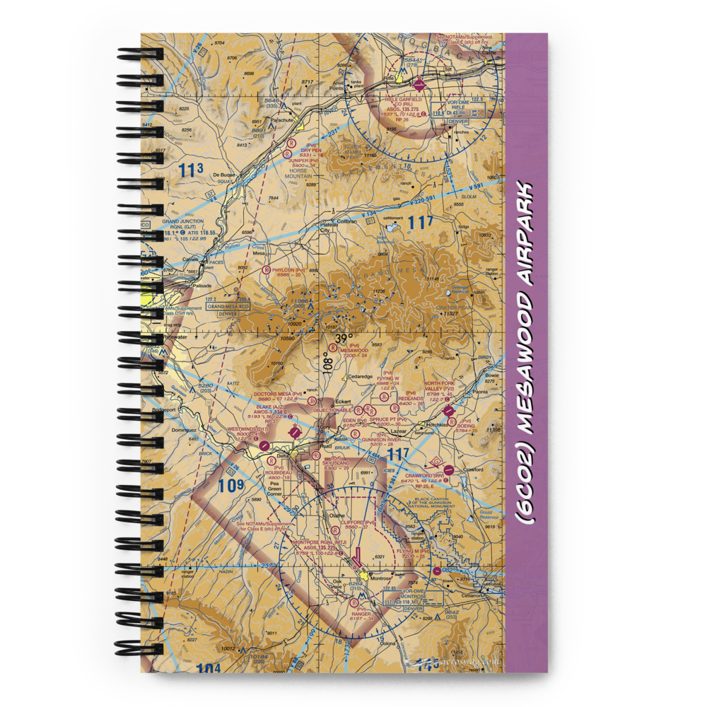 Mesawood Airpark (6CO2) VFR Sectional Notebook 