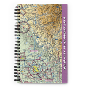 Mark Franz Private Strip (6CL6) VFR Sectional Notebook