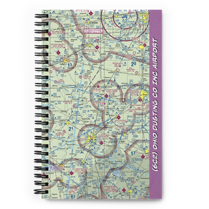 Ohio Dusting Co Inc Airport (6C2) VFR Sectional Notebook
