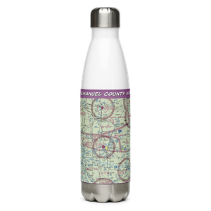 Emanuel County Airport (SBO) VFR Sectional Water Bottle