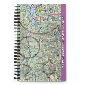 Middlebury State Airport (6B0) VFR Sectional Notebook