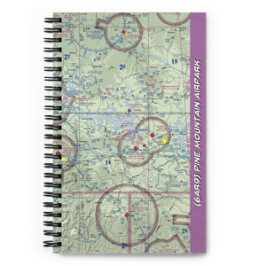 Pine Mountain Airpark (6AR9) VFR Sectional Notebook