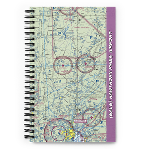 Hawthorn Pines Airport (6AL6) VFR Sectional Notebook