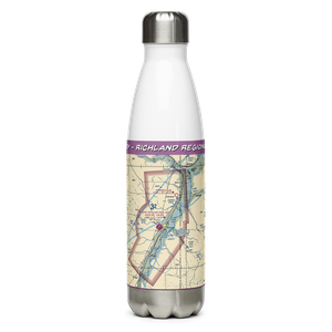 Sidney - Richland Regional Airport (SDY) VFR Sectional Water Bottle