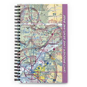 Brocker Lake Seaplane Base (6A7) VFR Sectional Notebook