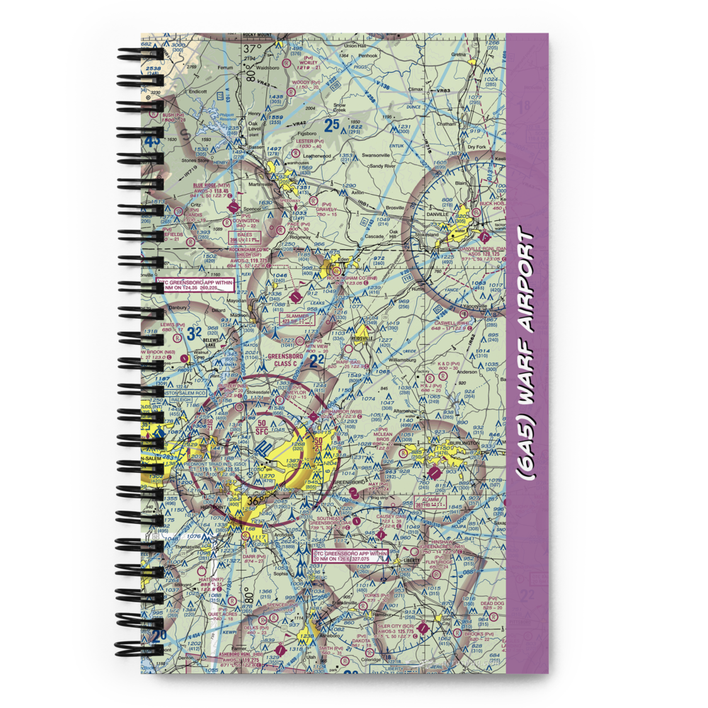 Warf Airport (6A5) VFR Sectional Notebook 