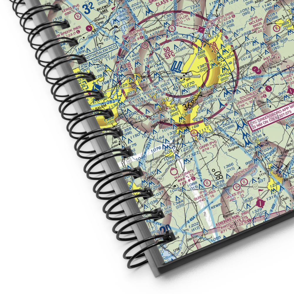 Warf Airport (6A5) VFR Sectional Notebook 