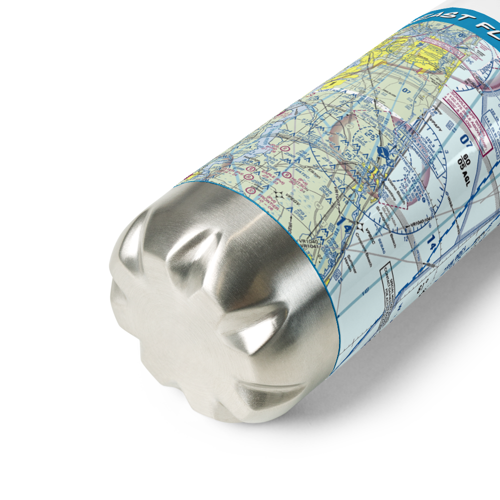 Northeast Florida Regional Airport (SGJ) VFR Sectional Water Bottle 