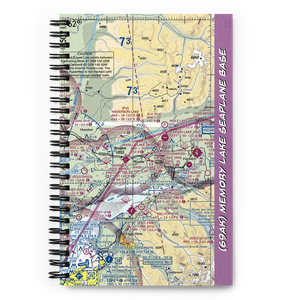 Memory Lake Seaplane Base (69AK) VFR Sectional Notebook