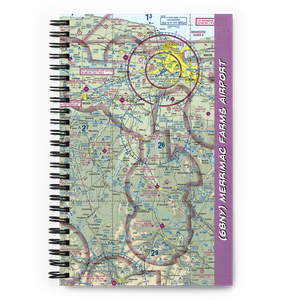 Merrimac Farms Airport (68NY) VFR Sectional Notebook