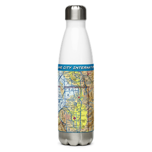 Salt Lake City International Airport (SLC) VFR Sectional Water Bottle
