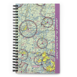 Winstead '76' Airport (68NC) VFR Sectional Notebook