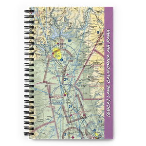 Lake California Air Park (68CA) VFR Sectional Notebook