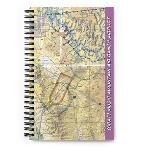 Music Mountain Air Ranch Airport (68AZ) VFR Sectional Notebook