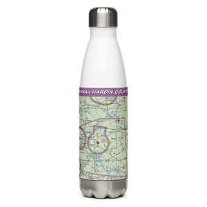 Savannah Hardin County Airport (SNH) VFR Sectional Water Bottle