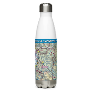 Salinas Municipal Airport (SNS) VFR Sectional Water Bottle