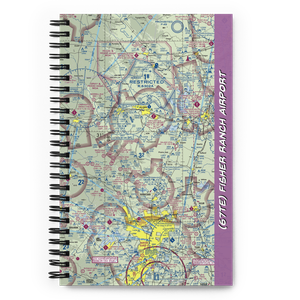 Fisher Ranch Airport (67TE) VFR Sectional Notebook