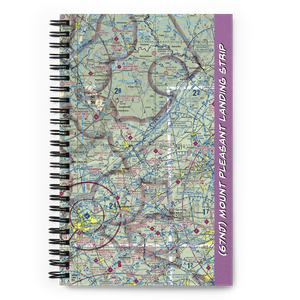 Mount Pleasant Landing Strip (67NJ) VFR Sectional Notebook