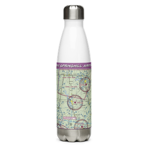 Springhill Airport (SPH) VFR Sectional Water Bottle