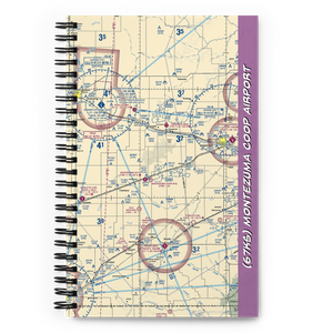 Montezuma Coop Airport (67KS) VFR Sectional Notebook