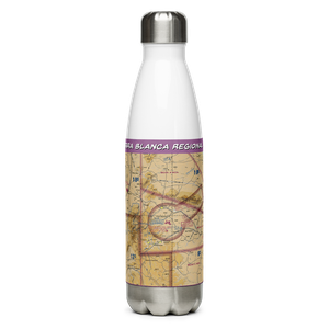 Sierra Blanca Regional Airport (SRR) VFR Sectional Water Bottle