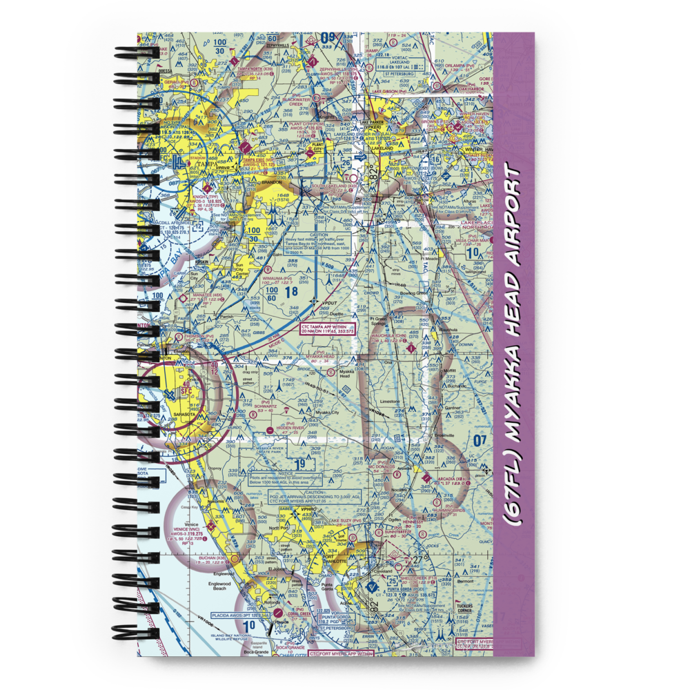 Myakka Head Airport (67FL) VFR Sectional Notebook 