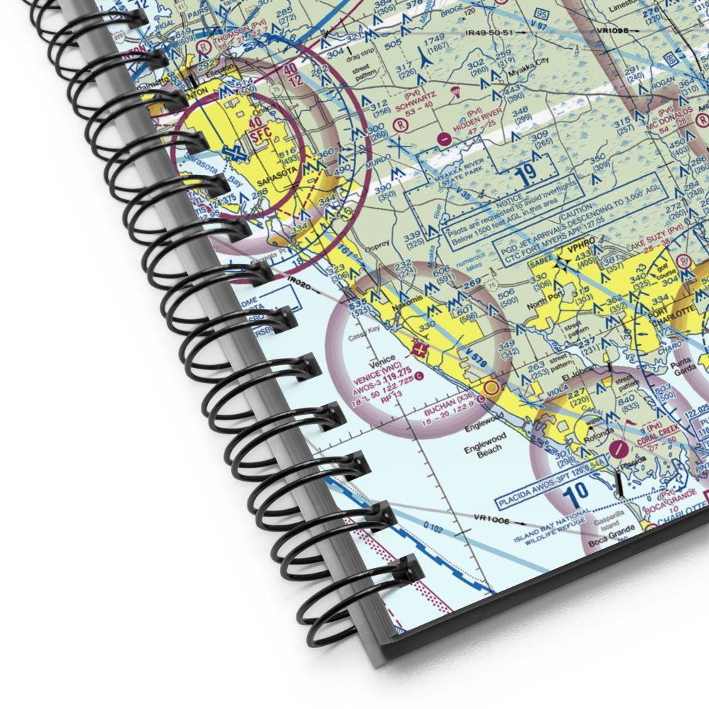 Myakka Head Airport (67FL) VFR Sectional Notebook 