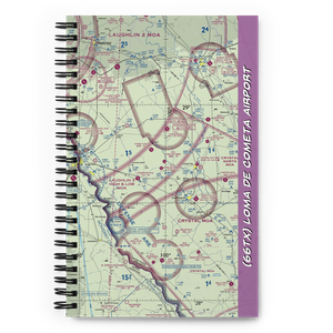 Loma de Cometa Airport (66TX) VFR Sectional Notebook