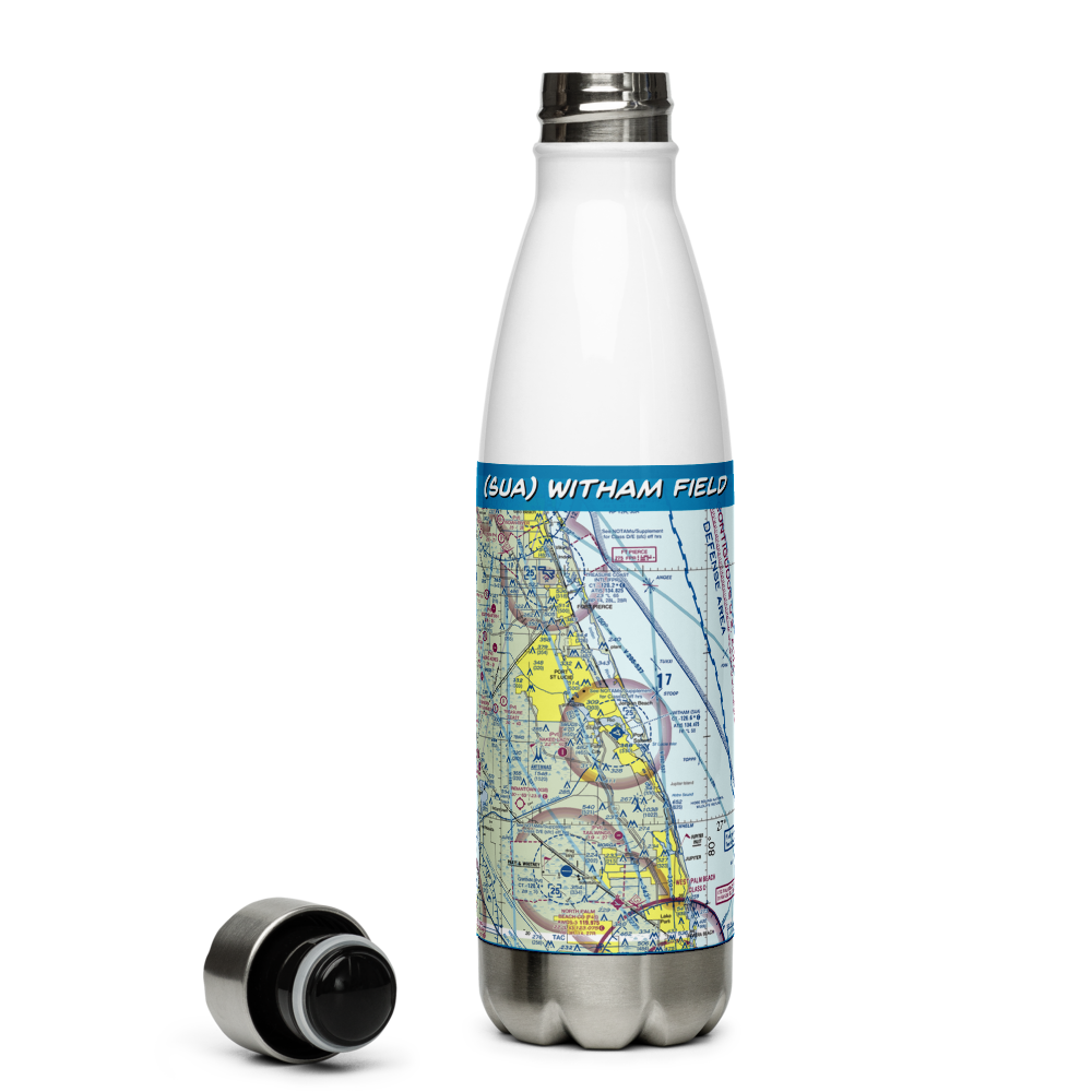 Witham Field (SUA) VFR Sectional Water Bottle 