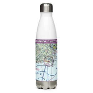 Brunswick County Airport (SUT) VFR Sectional Water Bottle