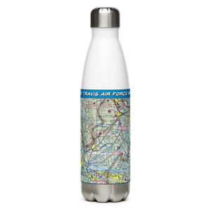 Travis Air Force Base (SUU) VFR Sectional Water Bottle