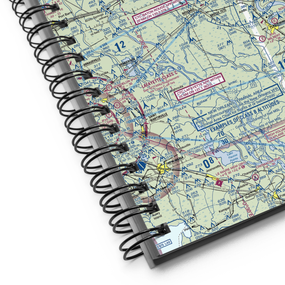 Schexnayder Airport (66LA) VFR Sectional Notebook 