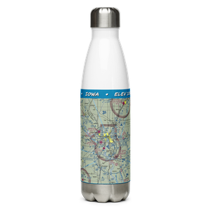 Sioux Gateway Airport/Brigadier General Bud Day Field (SUX) VFR Sectional Water Bottle