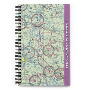 Sawyer Farm Airport (66GA) VFR Sectional Notebook