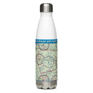 Whiteman Air Force Base (SZL) VFR Sectional Water Bottle