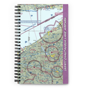 Chautauqua Lake Airpark (65NY) VFR Sectional Notebook
