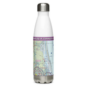 Charles R Johnson Airport (T05) VFR Sectional Water Bottle