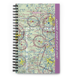 Maple Grove Airport (65G) VFR Sectional Notebook