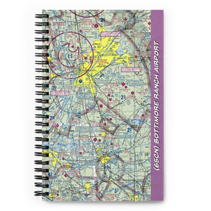 Bottimore Ranch Airport (65CN) VFR Sectional Notebook
