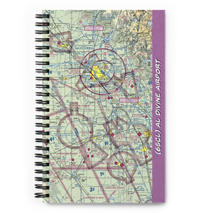 Al Divine Airport (65CL) VFR Sectional Notebook