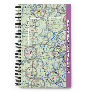 Bernard Manor Airport (65AR) VFR Sectional Notebook