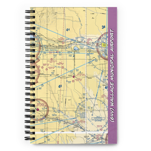 Wallace Municipal Airport (64V) VFR Sectional Notebook