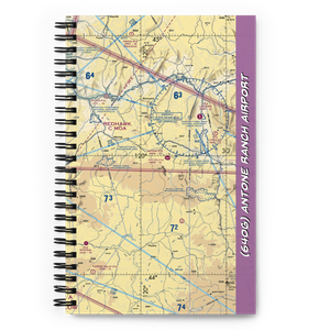 Antone Ranch Airport (64OG) VFR Sectional Notebook