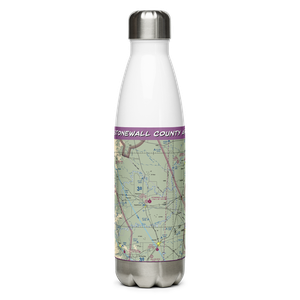 Stonewall County Airport (T60) VFR Sectional Water Bottle