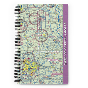 Lee Bottom Airport (64I) VFR Sectional Notebook