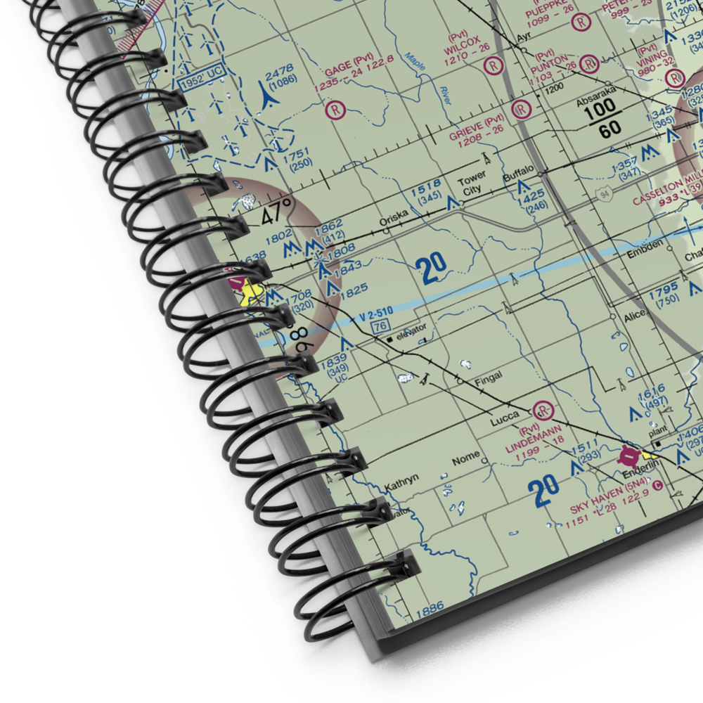 Page Regional Airport (64G) VFR Sectional Notebook 