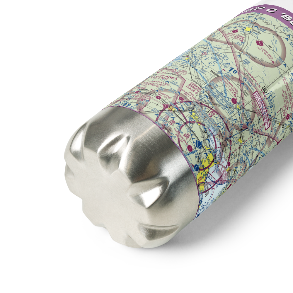 Alfred C 'Bubba' Thomas Airport (T69) VFR Sectional Water Bottle 