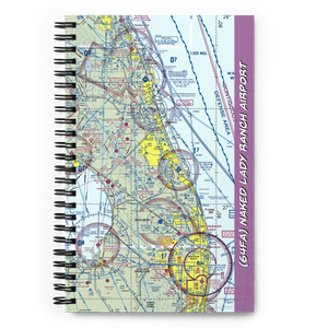 Naked Lady Ranch Airport (64FA) VFR Sectional Notebook