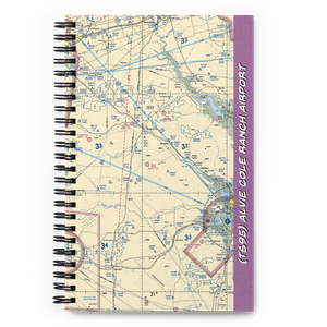 Alvie Cole Ranch Airport (TS95) VFR Sectional Notebook